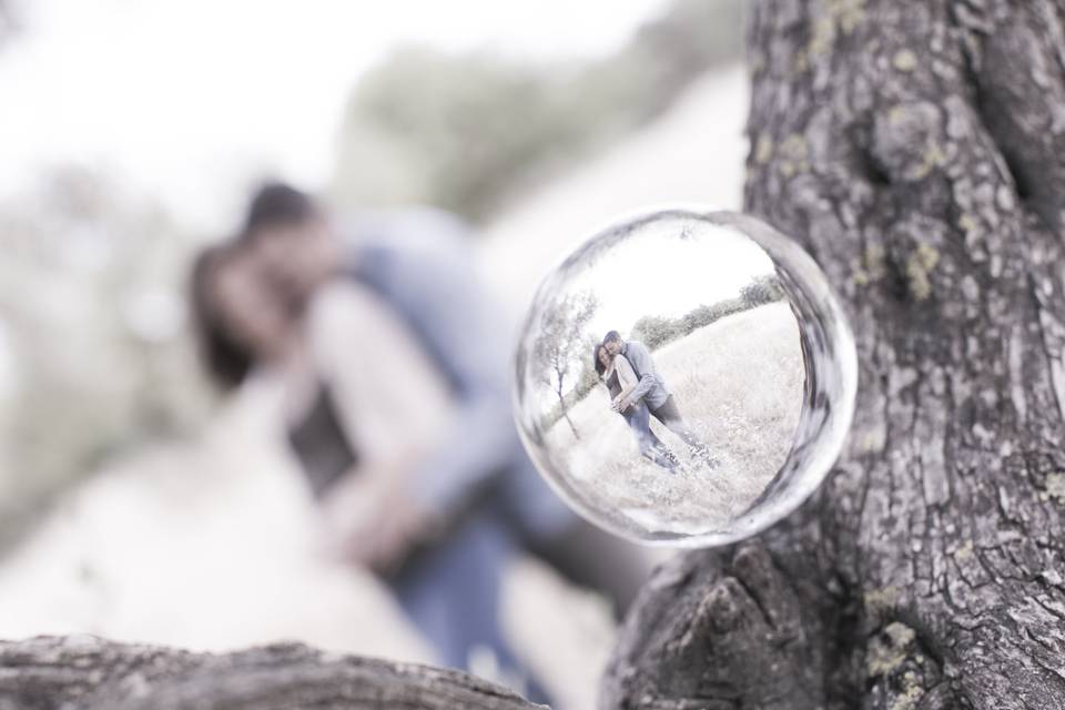 Lensball shot