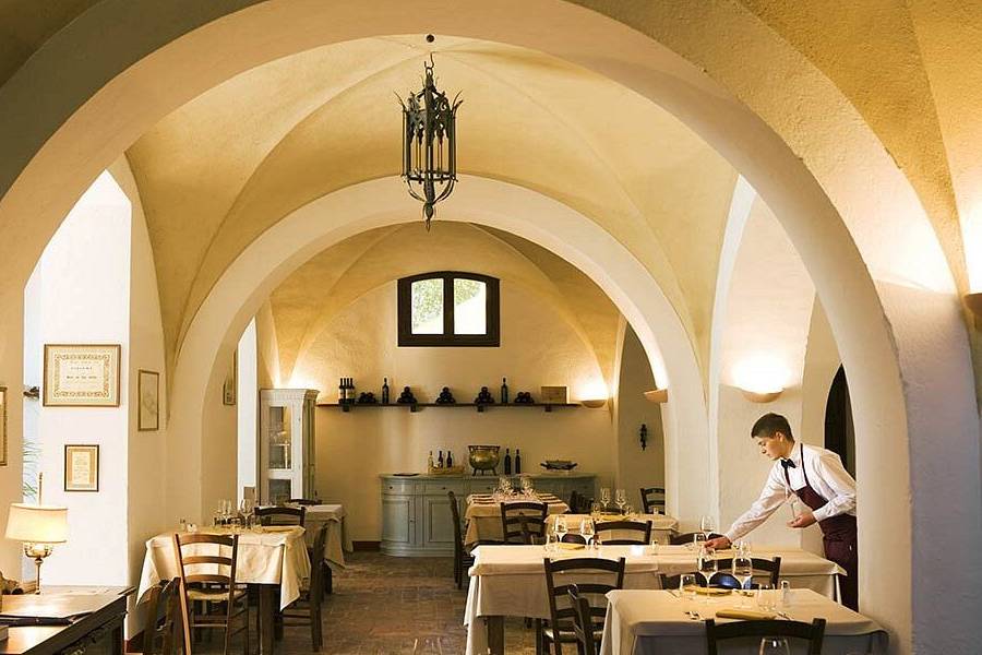 Interno sala dal ristorante