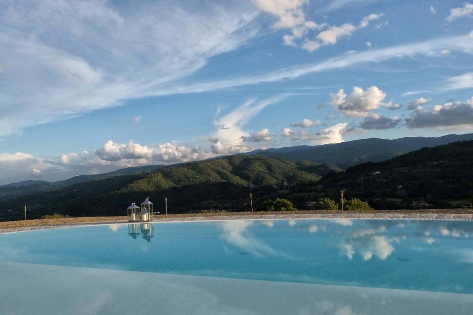 Vista piscina