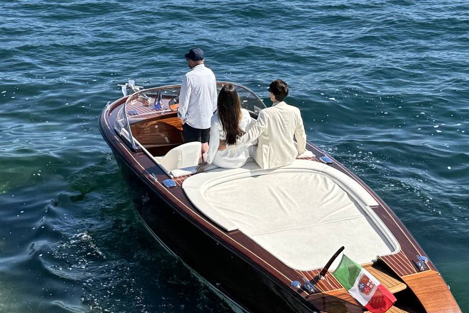 Belvedere.boat on lake Maggior