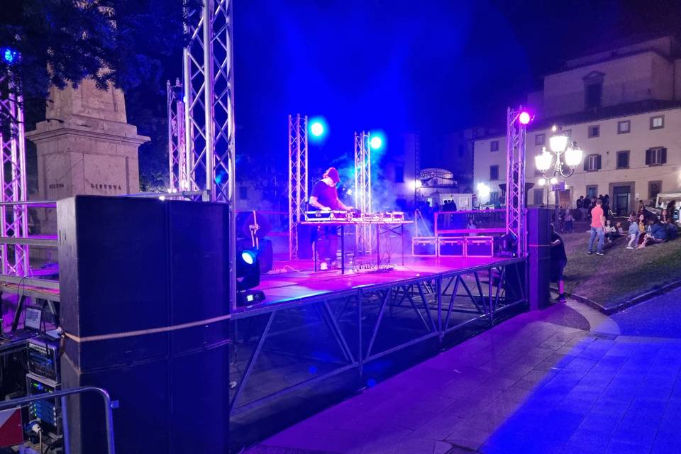 Impianto per Dj