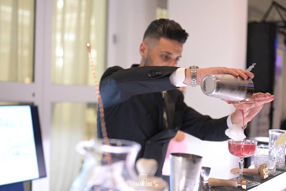 Preparazione cocktail