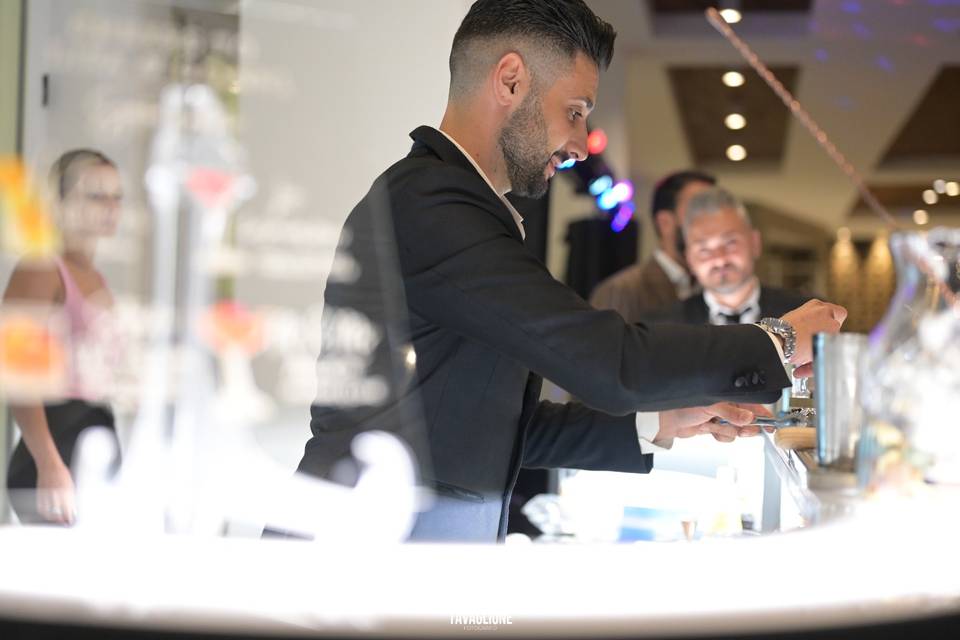 Preparazione cocktail