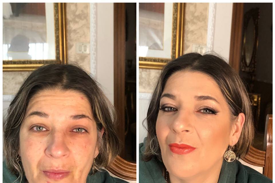 Il make-up realizzato