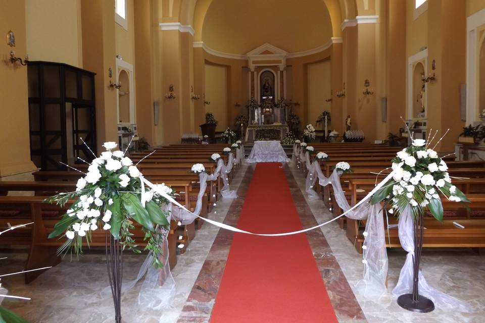 Decorazione altare