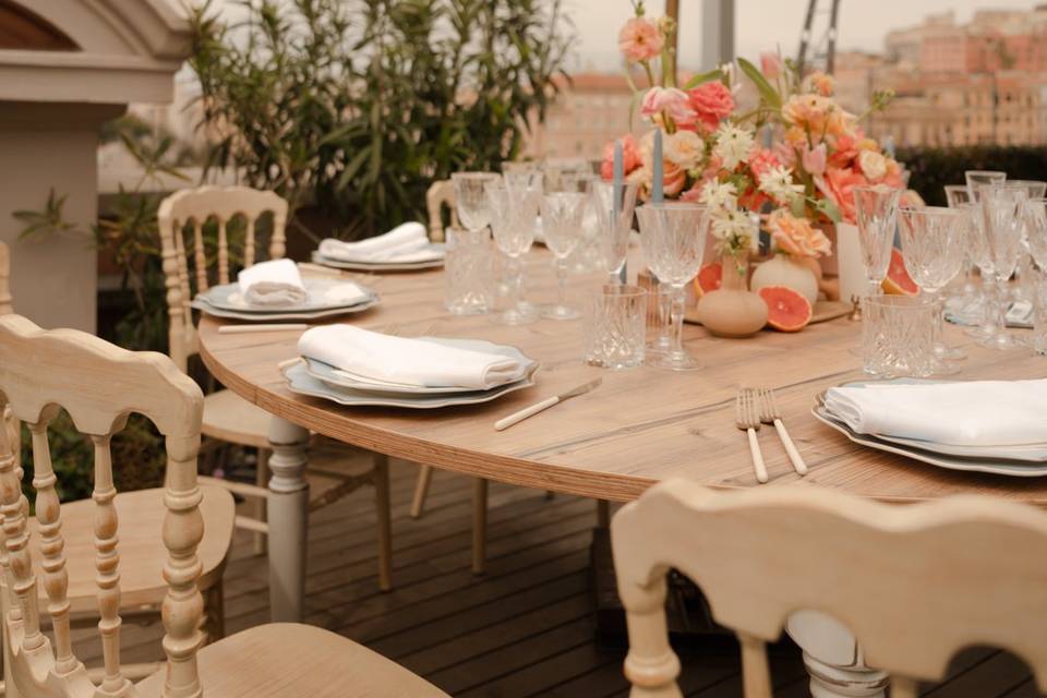 Mise en place rooftop