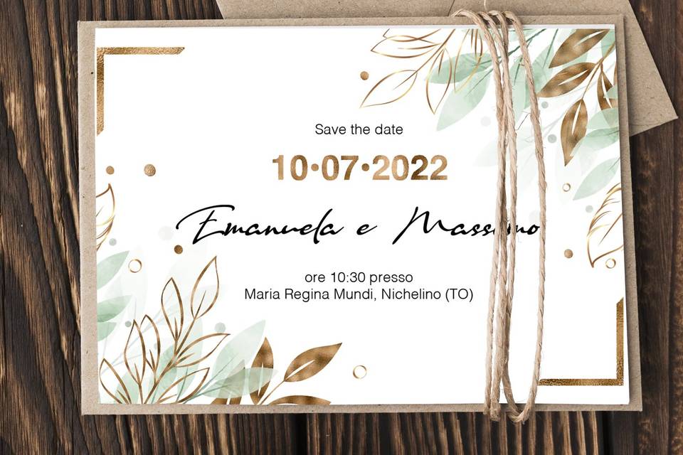 Partecipazione matrimonio