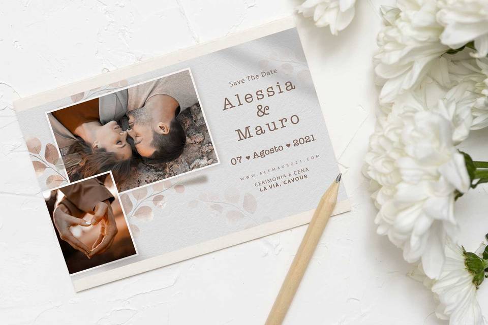 Partecipazione matrimonio