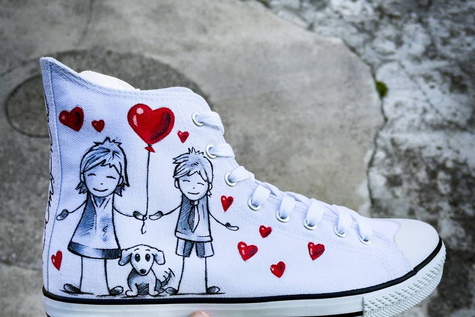 FoxyLabArt - Scarpe personalizzate