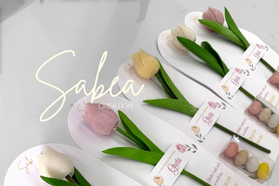 Tulipani con confetti