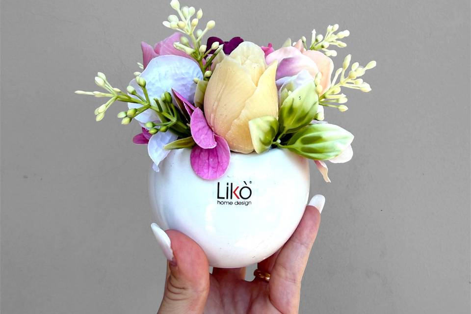 Vasetto con tulipani