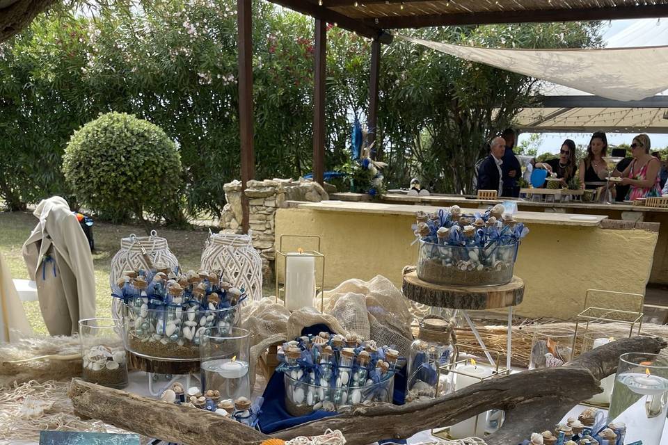 Allestimento e bomboniere