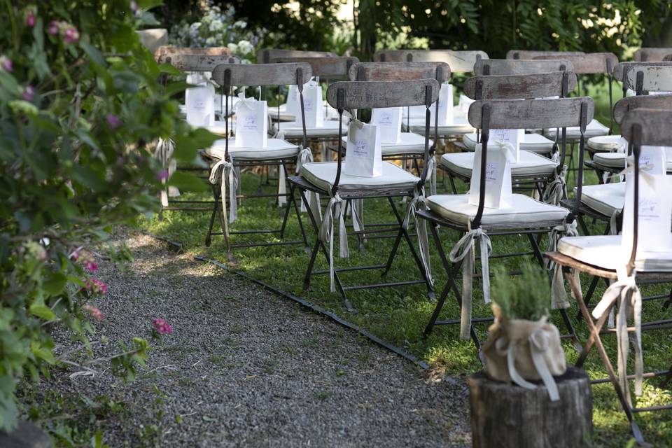 Allestimento e weeding bag