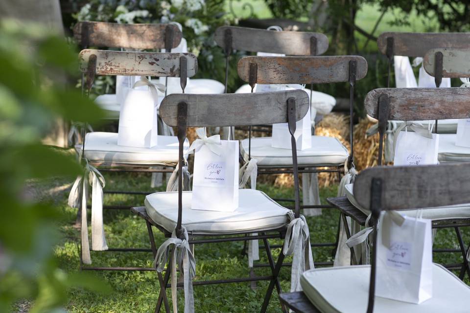 Allestimenti wedding bag