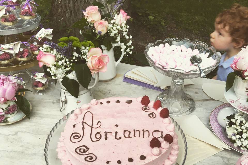 La torta del battesimo