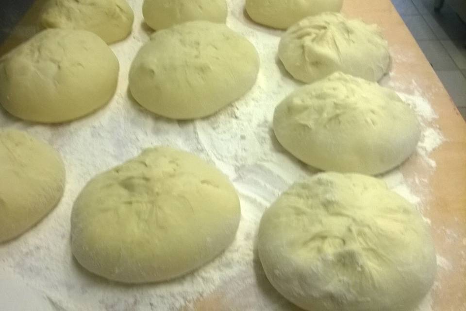 Preparazione pane