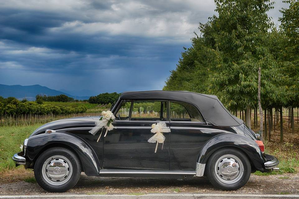 Vintage black car