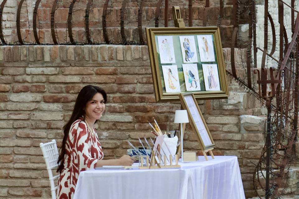 Illustrazioni invitati