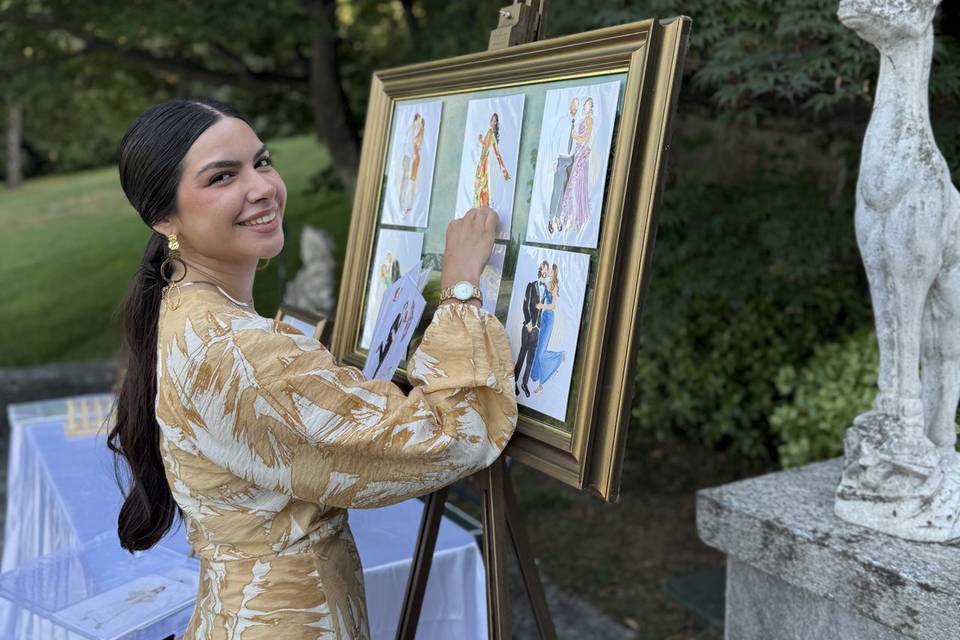 Illustrazioni invitati