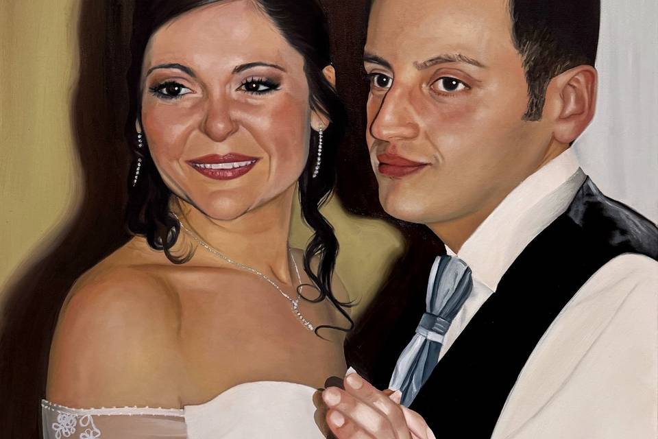 Finished Wedding Painting