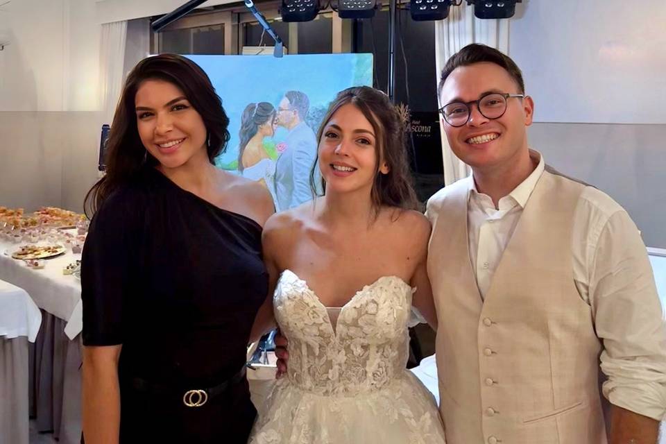Newlyweds’ reaction