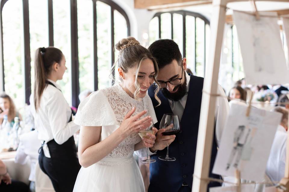 Newlyweds’ reaction - Guest