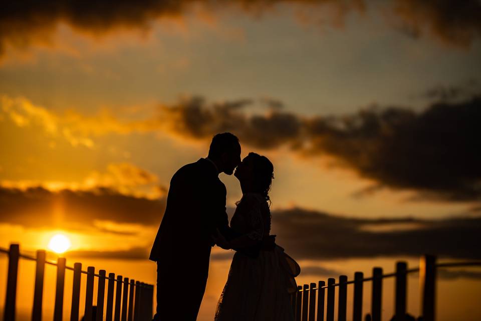 Wedding silhouette