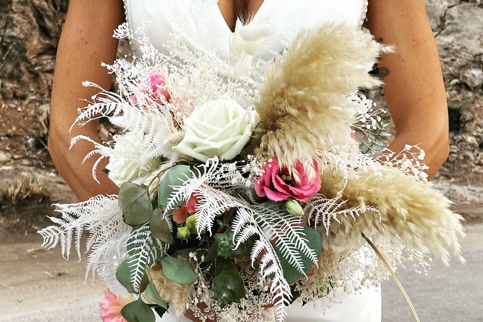 Bouquet con Pampas