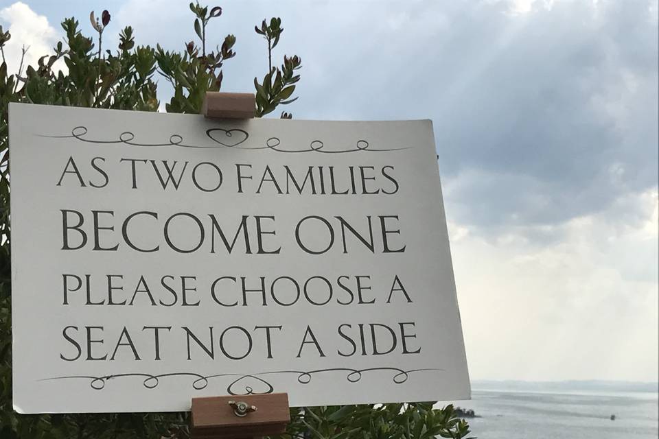 Two families become one