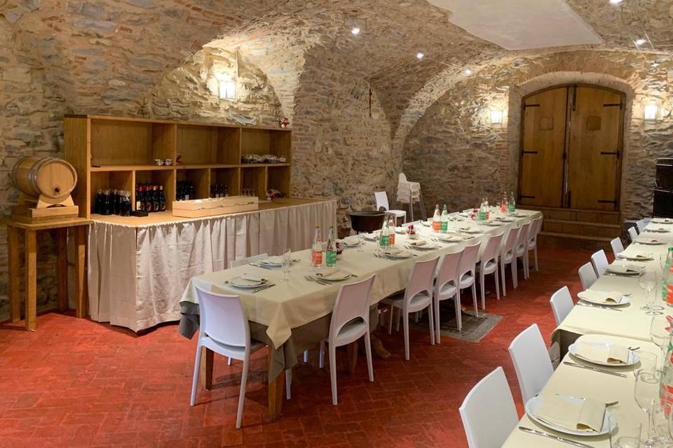 La sala Degustazione