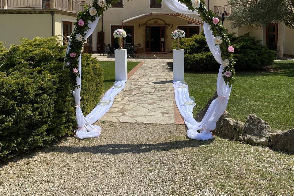 Wedding day villa loreto