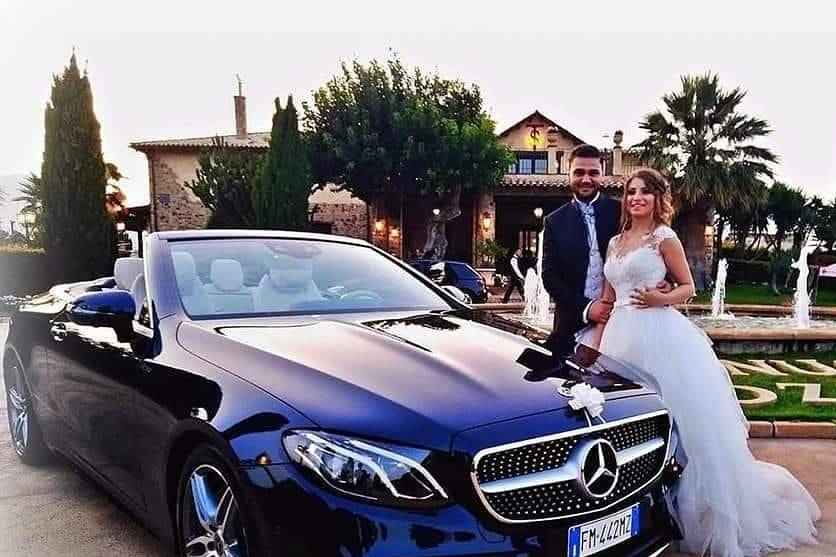 Mercedes Classe E Cabrio Blu'