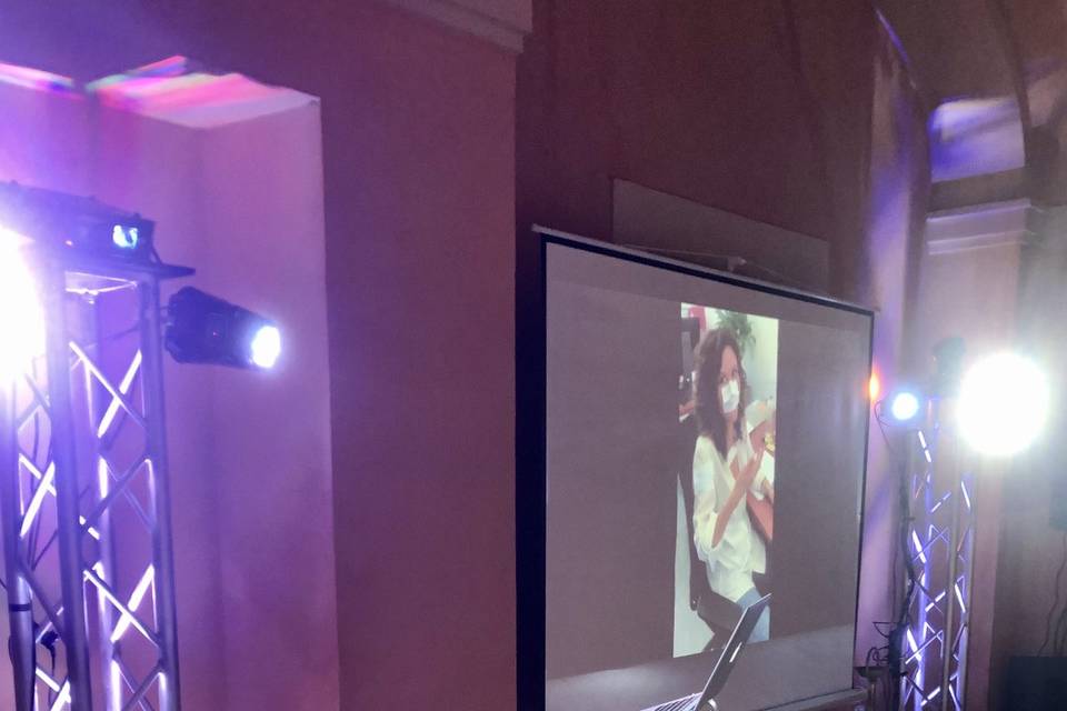 Wedding party consolle dj set