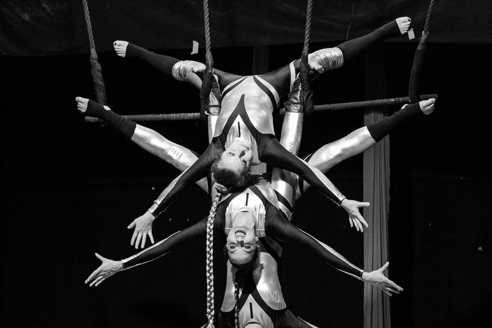 Trio trapezio aereo