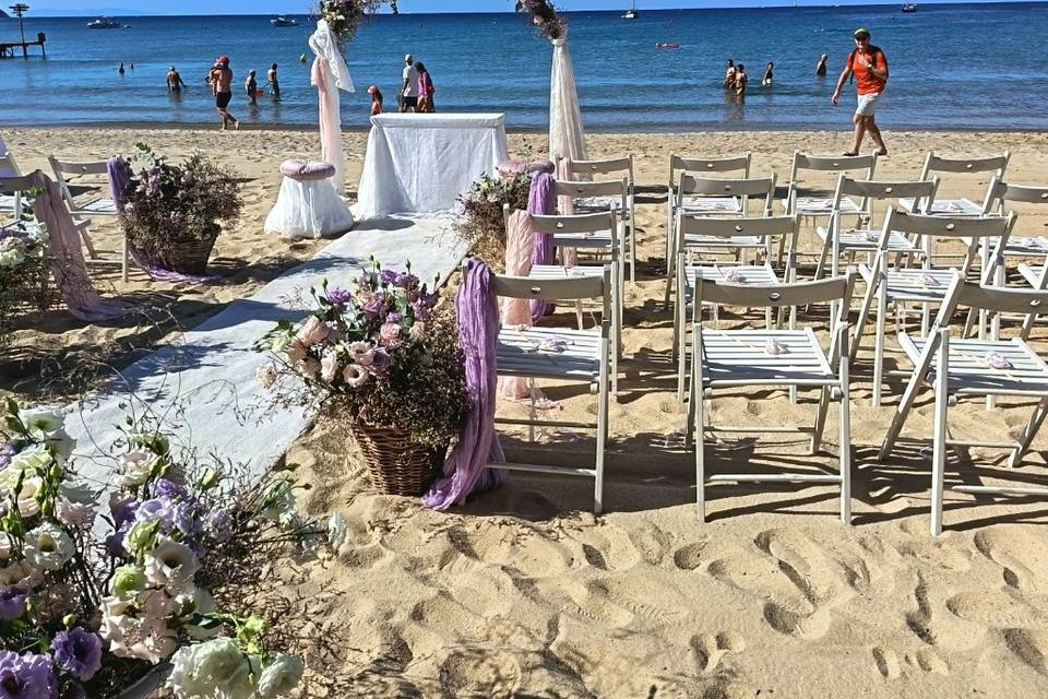 Sulla spiaggia
