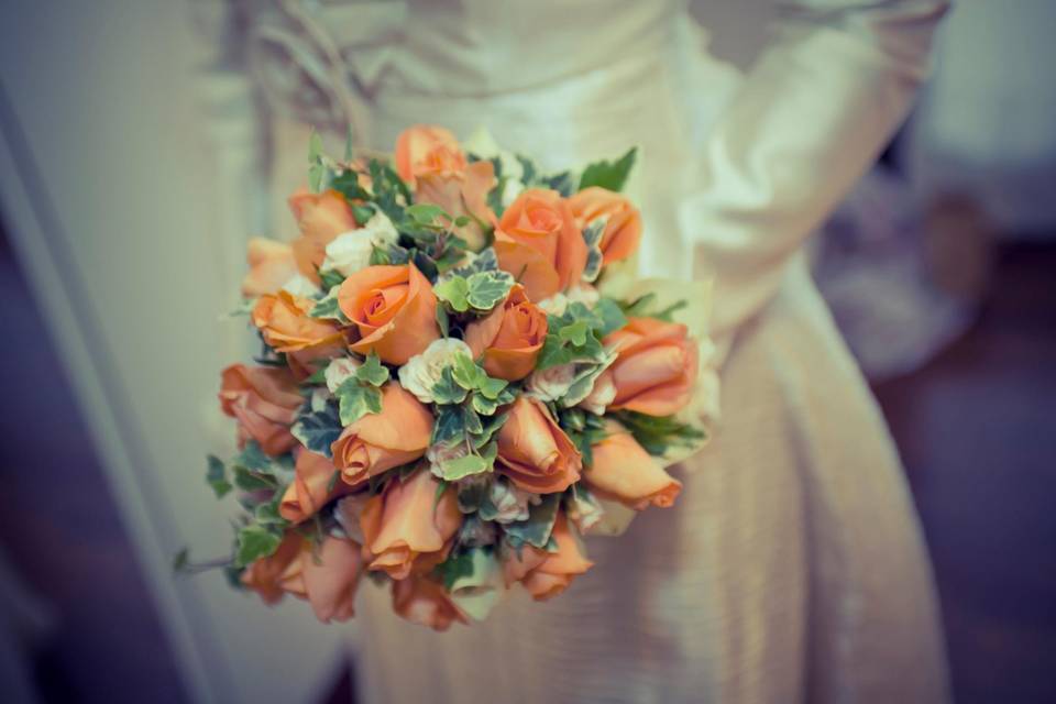 Bouquet Rose arancio