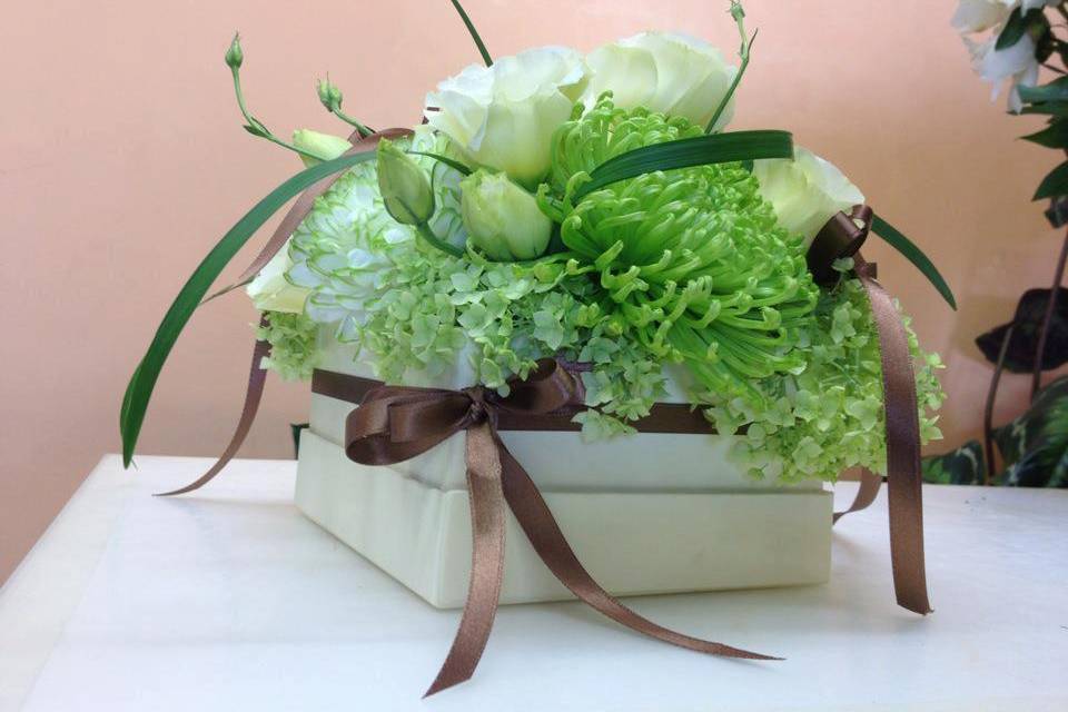 Centrotavola flowers box