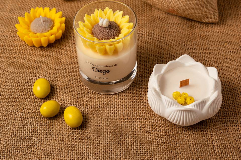 Idea bomboniere tema girasole