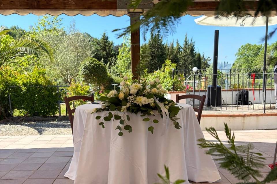 Tavolo degli sposi