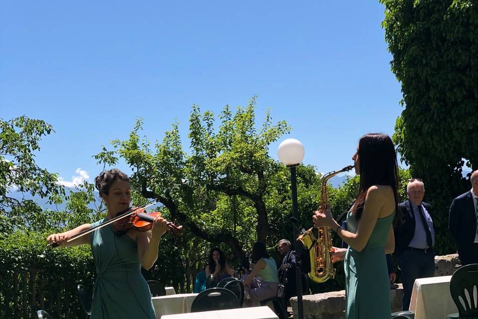 Sax e violino
