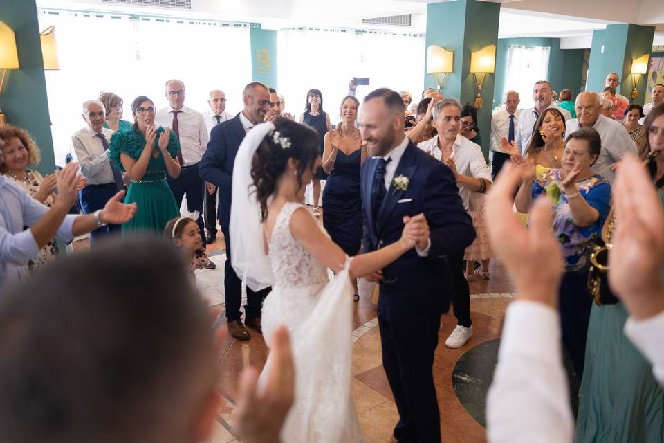 La festa in sala