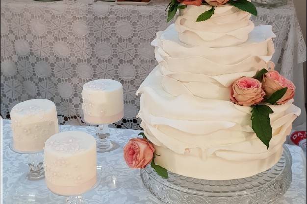 Wedding,mini cakes, biscotti d