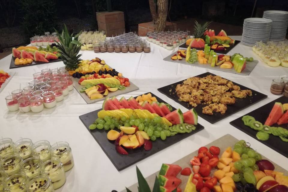 Buffet di frutta