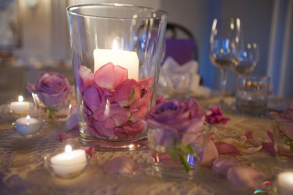 White Table Confetti