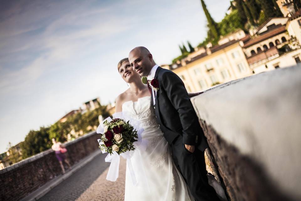 Matrimonio ponte pietra