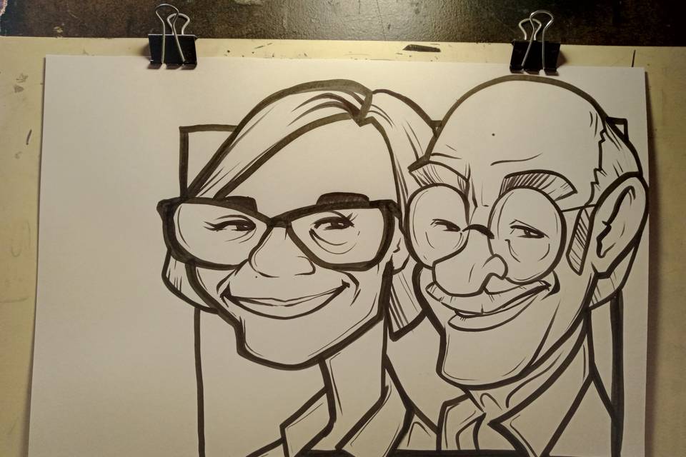 Family caricature