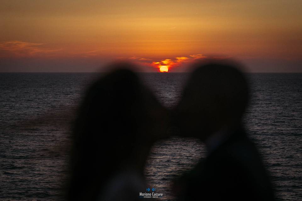 Insieme al tramonto