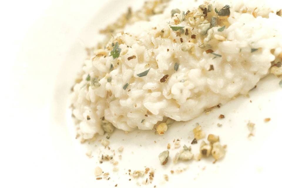 Risotto taleggio e pistacchi