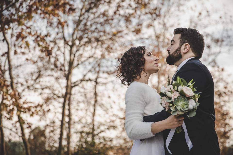 La sposa prepara la figlia