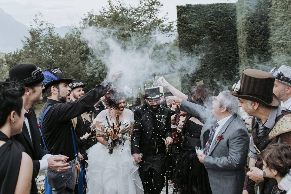 Steampunk wedding